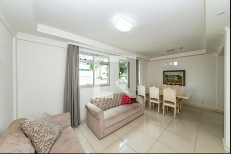 Sala de apartamento à venda com 3 quartos, 120m² em Calafate, Belo Horizonte