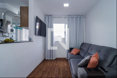 Sala de apartamento para alugar com 2 quartos, 44m² em Jardim Umarizal, São Paulo