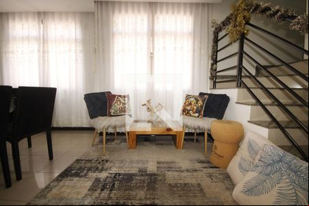 Sala de apartamento à venda com 4 quartos, 201m² em Castelo, Belo Horizonte