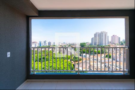 Varanda da Sala de apartamento para alugar com 1 quarto, 31m² em Vila Santa Clara, São Paulo