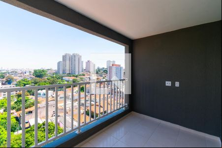 Varanda da Sala de apartamento para alugar com 1 quarto, 31m² em Vila Santa Clara, São Paulo