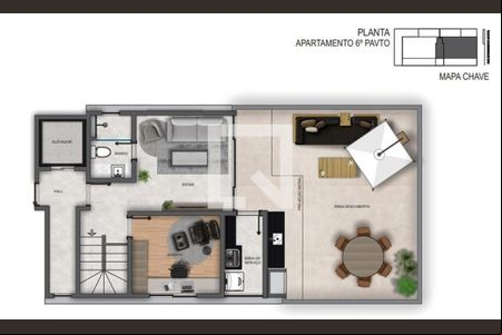 Apartamento à venda com 4 quartos, 152m² em Ana Lucia, Belo Horizonte