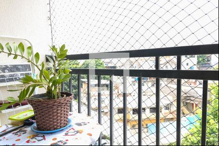 Varanda da Sala de apartamento à venda com 2 quartos, 52m² em Del Castilho, Rio de Janeiro