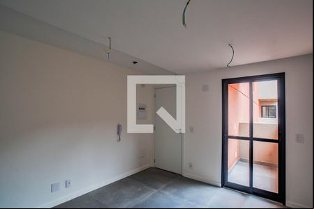Sala/Cozinha de apartamento para alugar com 1 quarto, 52m² em Campestre, Santo André