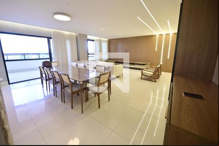 Sala de apartamento para alugar com 4 quartos, 238m² em Alphaville Araguaia, Goiânia
