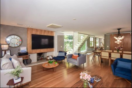 Sala de casa para alugar com 3 quartos, 338m² em Vila Sonia, São Paulo