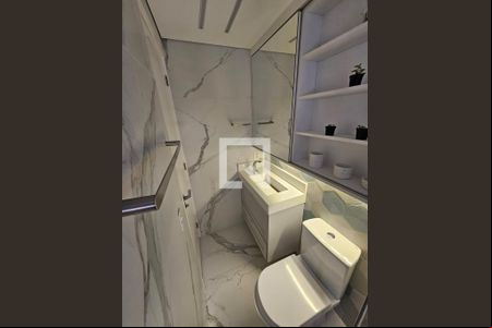 Suíte 1 - Banheiro de casa de condomínio à venda com 2 quartos, 105m² em Brooklin, São Paulo