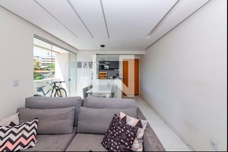 Sala de apartamento à venda com 2 quartos, 57m² em Palmeiras, Belo Horizonte