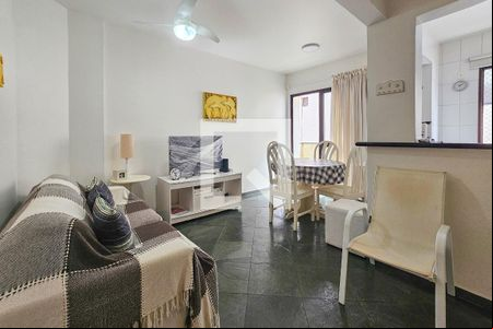 Sala de apartamento para alugar com 2 quartos, 57m² em Jardim Sao Miguel, Guarujá