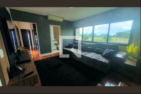 Sala de casa de condomínio para alugar com 3 quartos, 341m² em Chacara Nossa Senhora Auxiliadora, Paulínia