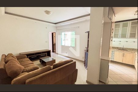 Sala  de apartamento à venda com 2 quartos, 60m² em Santa Terezinha, Santo André