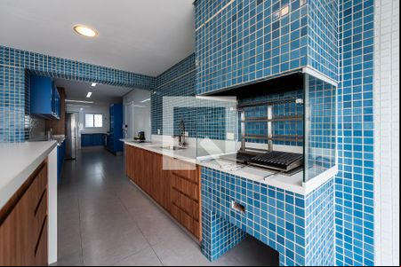 Churrasqueira de apartamento para alugar com 5 quartos, 255m² em Aparecida, Santos