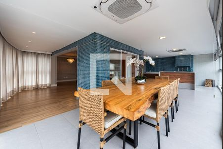 Varanda de apartamento para alugar com 5 quartos, 255m² em Aparecida, Santos