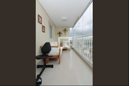 Varanda gourmet de apartamento à venda com 2 quartos, 104m² em Centro, São Bernardo do Campo