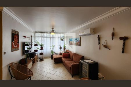 Sala de apartamento para alugar com 3 quartos, 164m² em Boqueirão, Santos