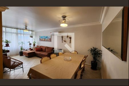 Sala de apartamento para alugar com 3 quartos, 164m² em Boqueirão, Santos