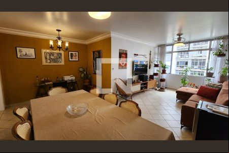 Sala de apartamento para alugar com 3 quartos, 164m² em Boqueirão, Santos