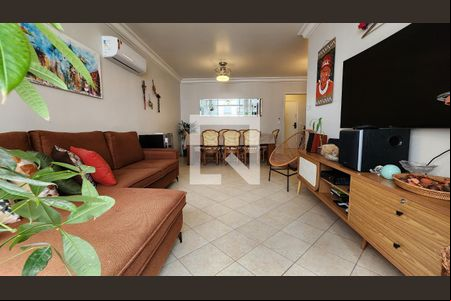 Sala de apartamento para alugar com 3 quartos, 164m² em Boqueirão, Santos