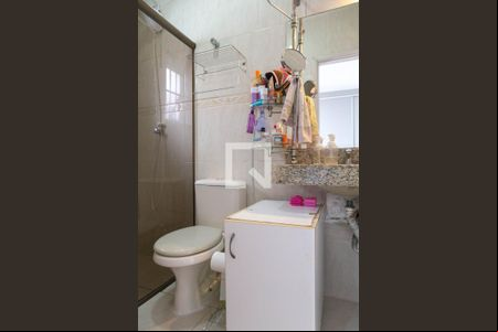 Banheiro do Quarto 1 de casa de condomínio à venda com 3 quartos, 118m² em Vila Silveira, Guarulhos