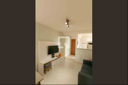 Sala de apartamento à venda com 2 quartos, 49m² em Castelo, Belo Horizonte
