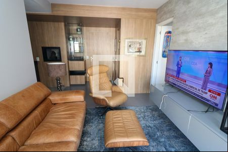 Sala de apartamento para alugar com 1 quarto, 46m² em Jardim do Salso, Porto Alegre