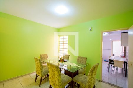 Sala de jantar de casa à venda com 3 quartos, 226m² em Vila Pires, Santo André