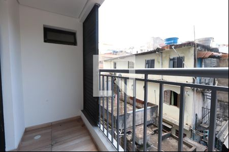 Varanda de kitnet/studio à venda com 1 quarto, 30m² em Cidade Continental, São Paulo
