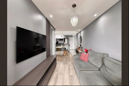 Sala de apartamento à venda com 2 quartos, 62m² em Paraíso, Santo André