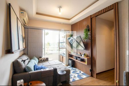 Sala de apartamento à venda com 3 quartos, 75m² em Chácara Primavera, Campinas