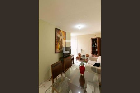 Sala de apartamento à venda com 2 quartos, 50m² em Trevo, Belo Horizonte