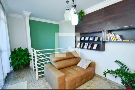Sala/ cobertura de apartamento à venda com 4 quartos, 212m² em Ana Lúcia, Belo Horizonte