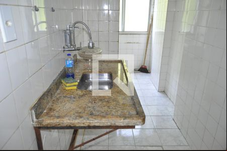Cozinha de apartamento à venda com 2 quartos, 55m² em Grajaú, Rio de Janeiro