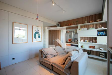 Sala de apartamento para alugar com 4 quartos, 205m² em Vale do Sereno, Nova Lima