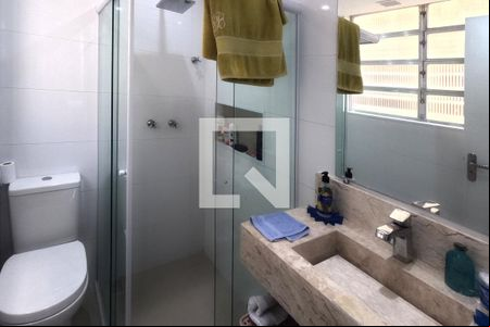 Suíte do Quarto 1 de apartamento para alugar com 2 quartos, 59m² em José Menino, Santos