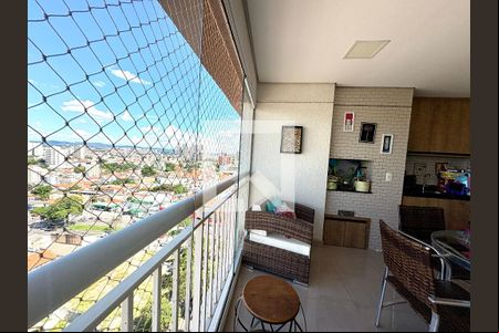 Sacada de apartamento à venda com 3 quartos, 108m² em Parque do Colégio, Jundiaí