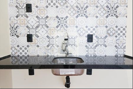 Cozinha de apartamento para alugar com 1 quarto, 24m² em Centro, Rio de Janeiro