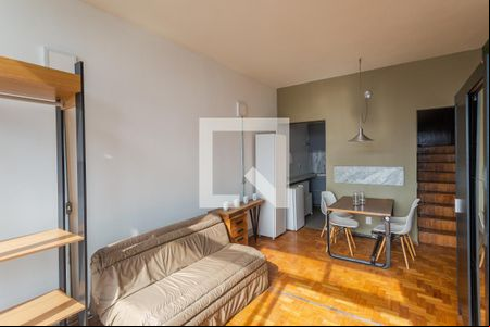 Sala/Quarto de kitnet/studio à venda com 1 quarto, 30m² em Santo Agostinho, Belo Horizonte