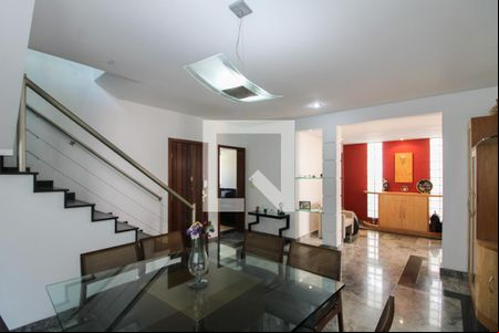 Sala de Jantar de casa à venda com 4 quartos, 365m² em Santa Branca, Belo Horizonte
