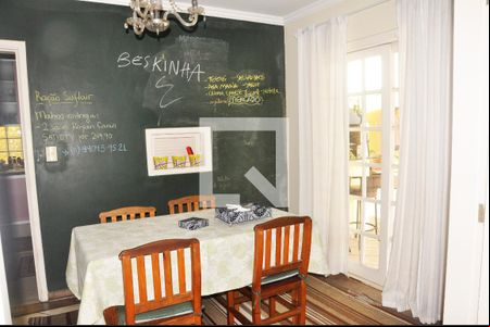 Detalhe - Sala de Jantar de casa à venda com 5 quartos, 400m² em City América, São Paulo