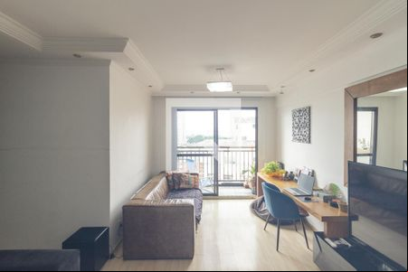 Sala de apartamento para alugar com 3 quartos, 93m² em Barra Funda, São Paulo