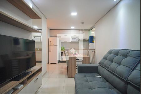 Sala de apartamento à venda com 2 quartos, 51m² em Operário, Novo Hamburgo