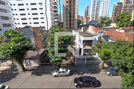 Vista da Varada da Sala de apartamento para alugar com 3 quartos, 240m² em Gonzaga, Santos