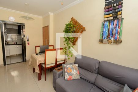 Sala de apartamento à venda com 2 quartos, 53m² em Centro, Contagem