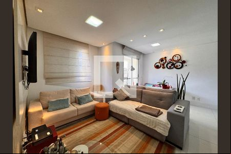 Sala de apartamento para alugar com 2 quartos, 69m² em Vila Curuçá, Santo André