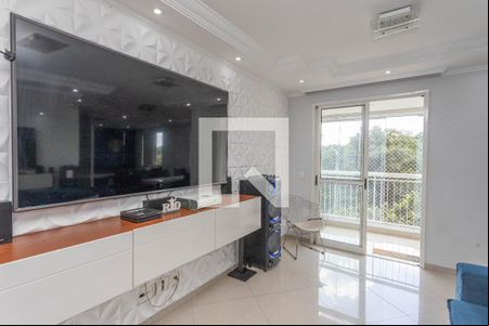 Sala de apartamento à venda com 2 quartos, 63m² em Piraporinha, Diadema