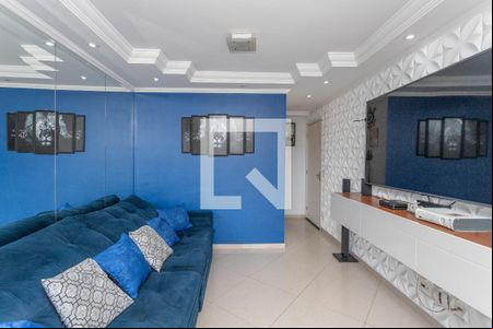 Sala de apartamento à venda com 2 quartos, 63m² em Piraporinha, Diadema