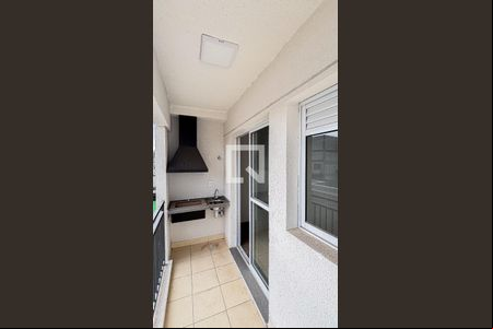 Sala - Sala de Jantar Varanda de apartamento para alugar com 2 quartos, 58m² em Utinga, Santo André