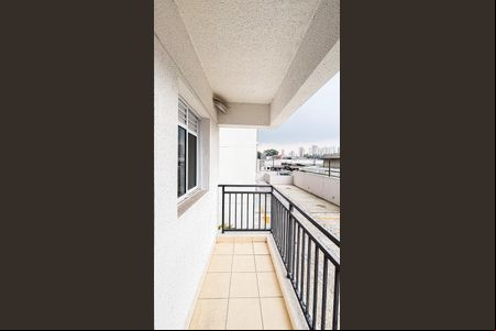 Sala - Sala de Jantar Varanda de apartamento para alugar com 2 quartos, 58m² em Utinga, Santo André