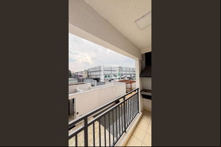 Sala - Sala de Jantar Varanda de apartamento para alugar com 2 quartos, 58m² em Utinga, Santo André