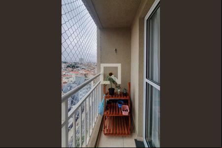 Varanda da Sala de apartamento à venda com 2 quartos, 43m² em Assunção, São Bernardo do Campo